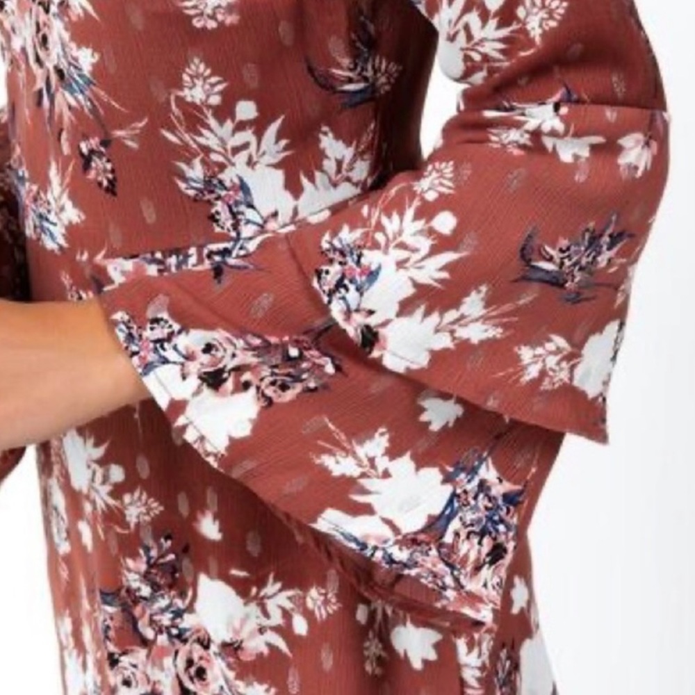 Long sleeve Mini Dress Size M - Picture 4 of 11